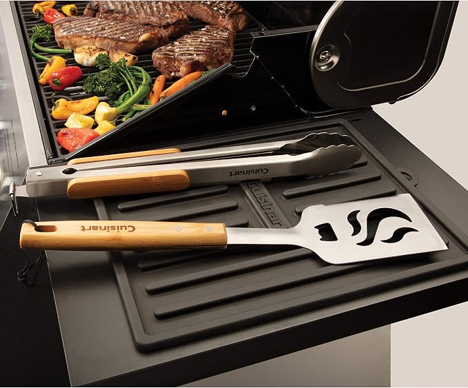 Cuisinart CTM-820 Silicone Grill Tool Mat, 11" x 14", Black