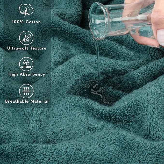 American Soft Linen 100% Cotton Luxury Turkish Towels, 35x70 XL Bath Sheet | Soft Absorbent Quick Dry OEKO Tex Standard 100 Certificated Durable Machine Washable Premium Hotel Quality