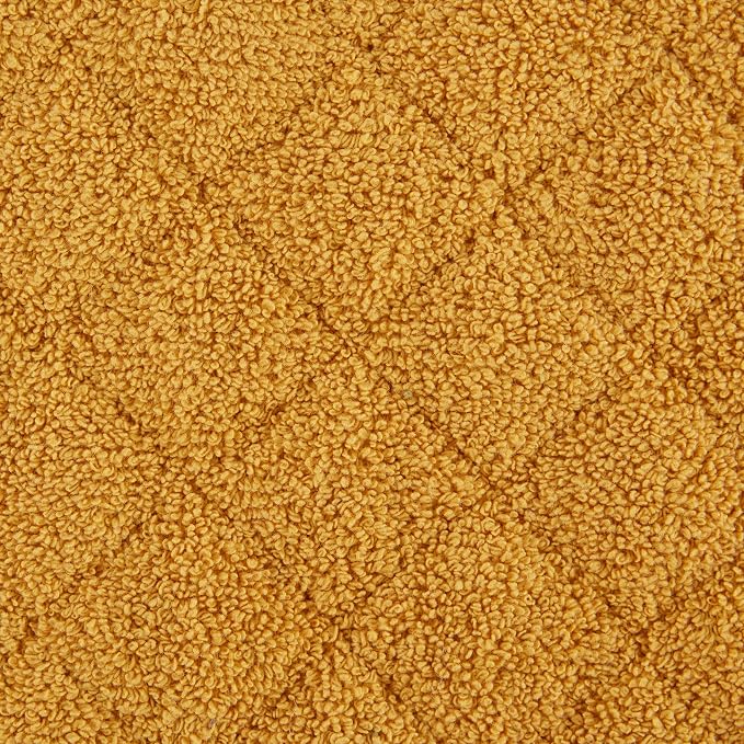 DII Basic Terry Collection 100% Cotton Quilted, Oven Mitt, Honey Gold, 2 Piece