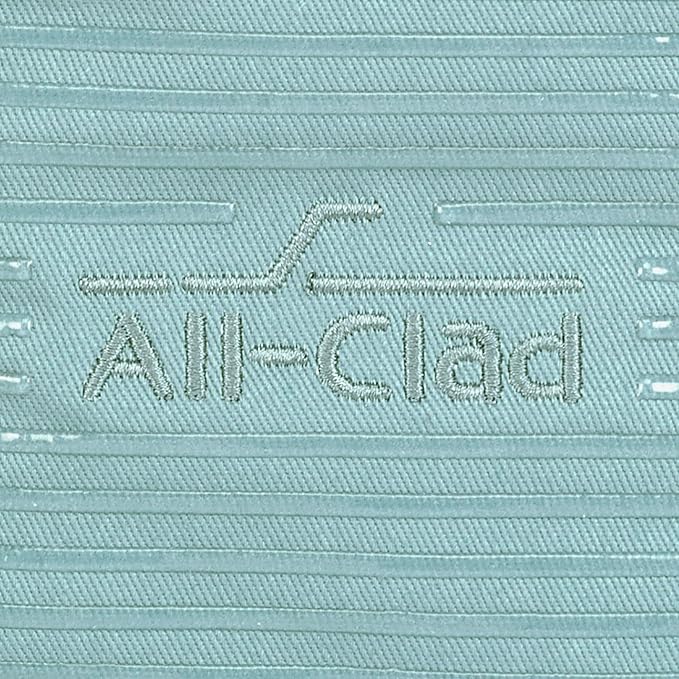 All-Clad Premium Pot Holder & Hot Pad: Heat Resistant to 500 Degrees - 100% Cotton, 10"x6.25" Hot Pad for Kitchen and Barbeque, 4-Pack, Rainfall